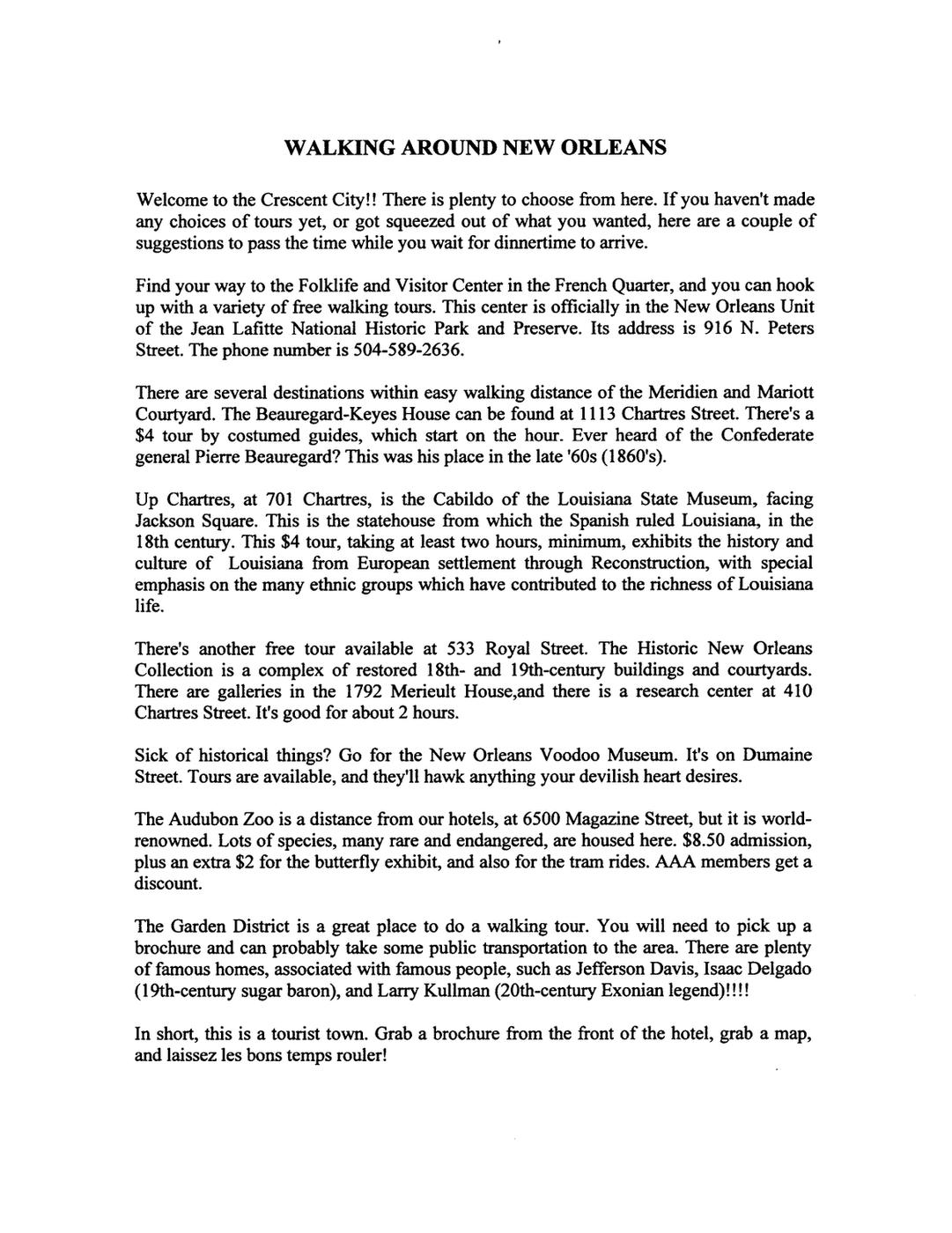 Big Red Easy Program - Page 1