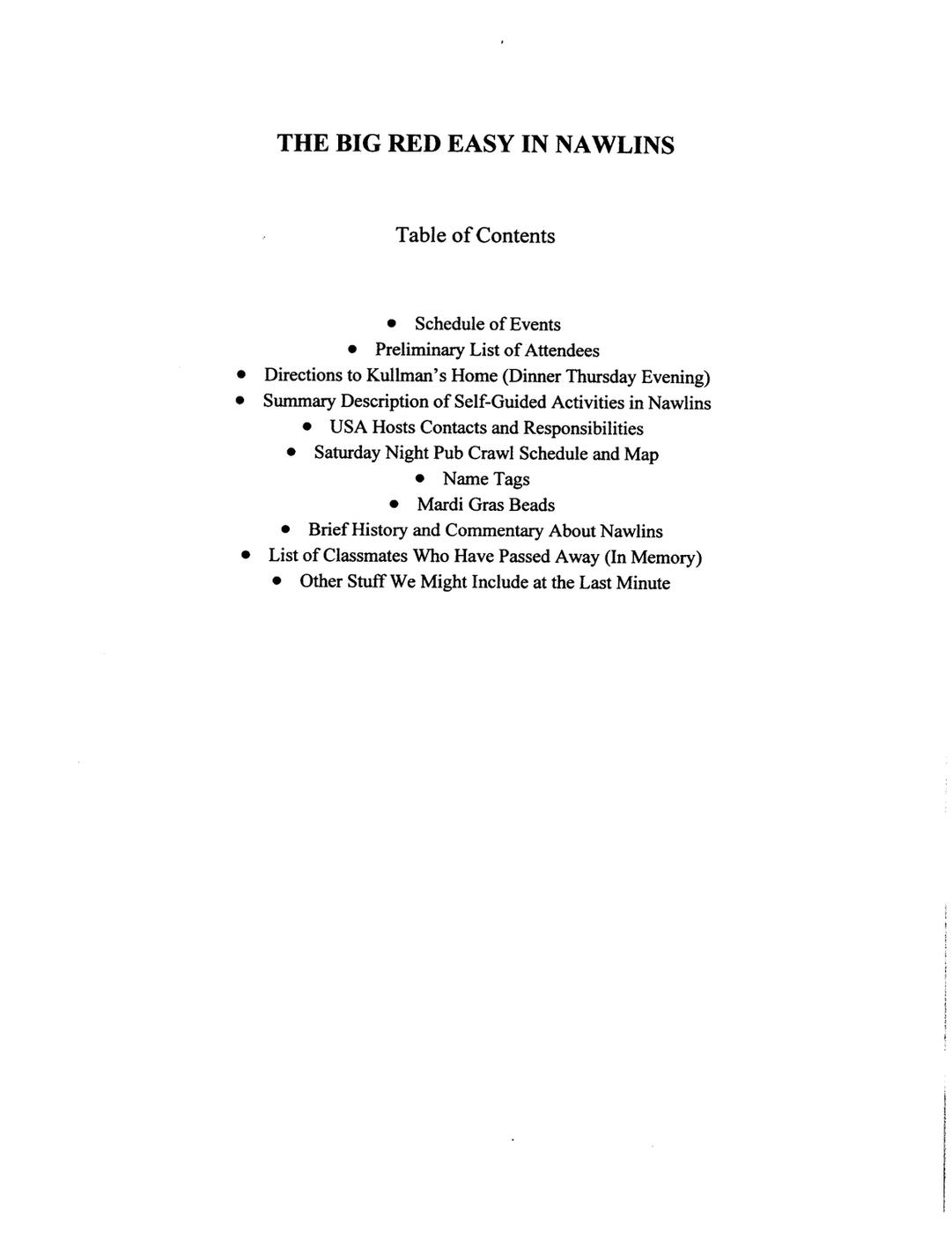 Big Red Easy Program - Page 7