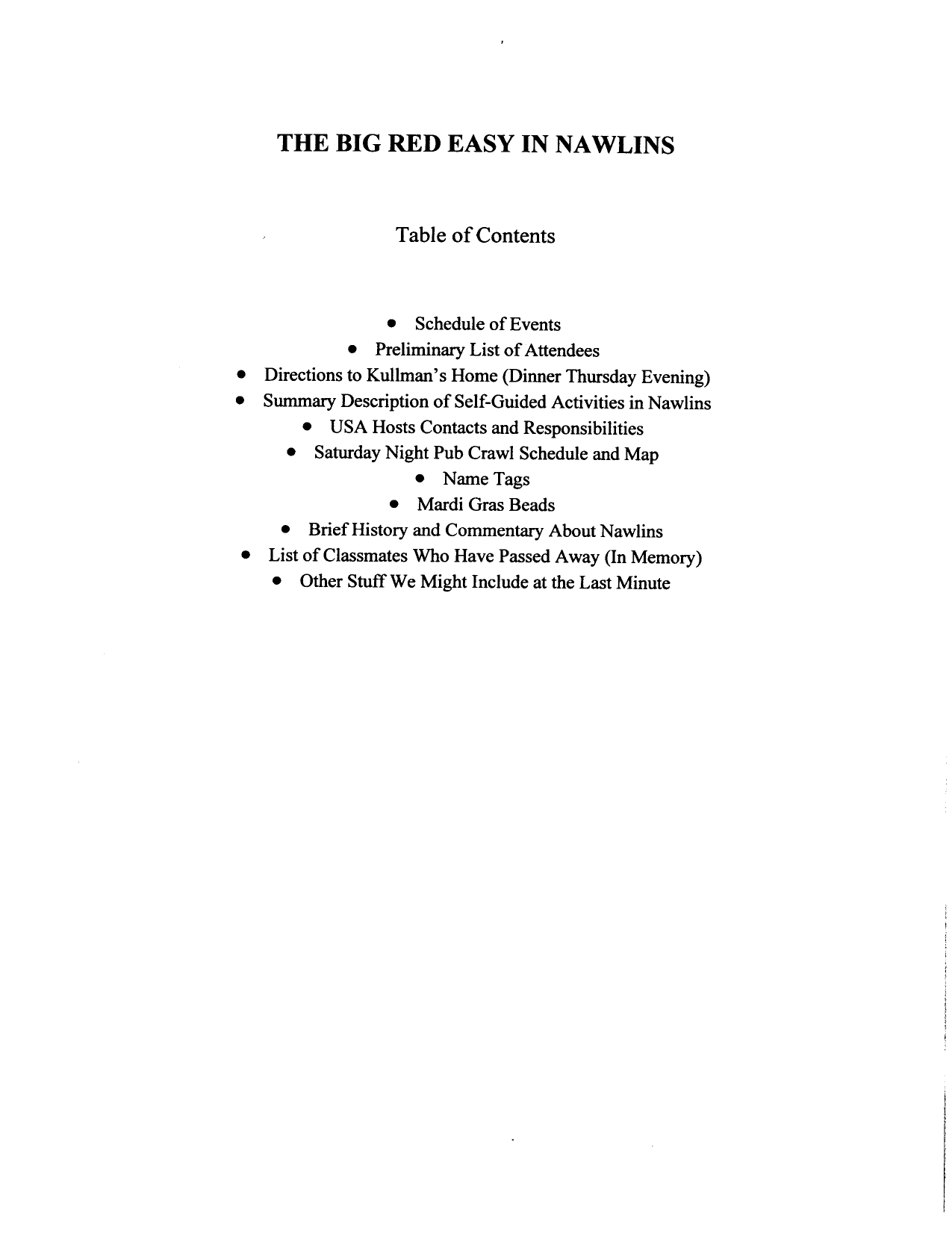 Big Red Easy Program - Page 7